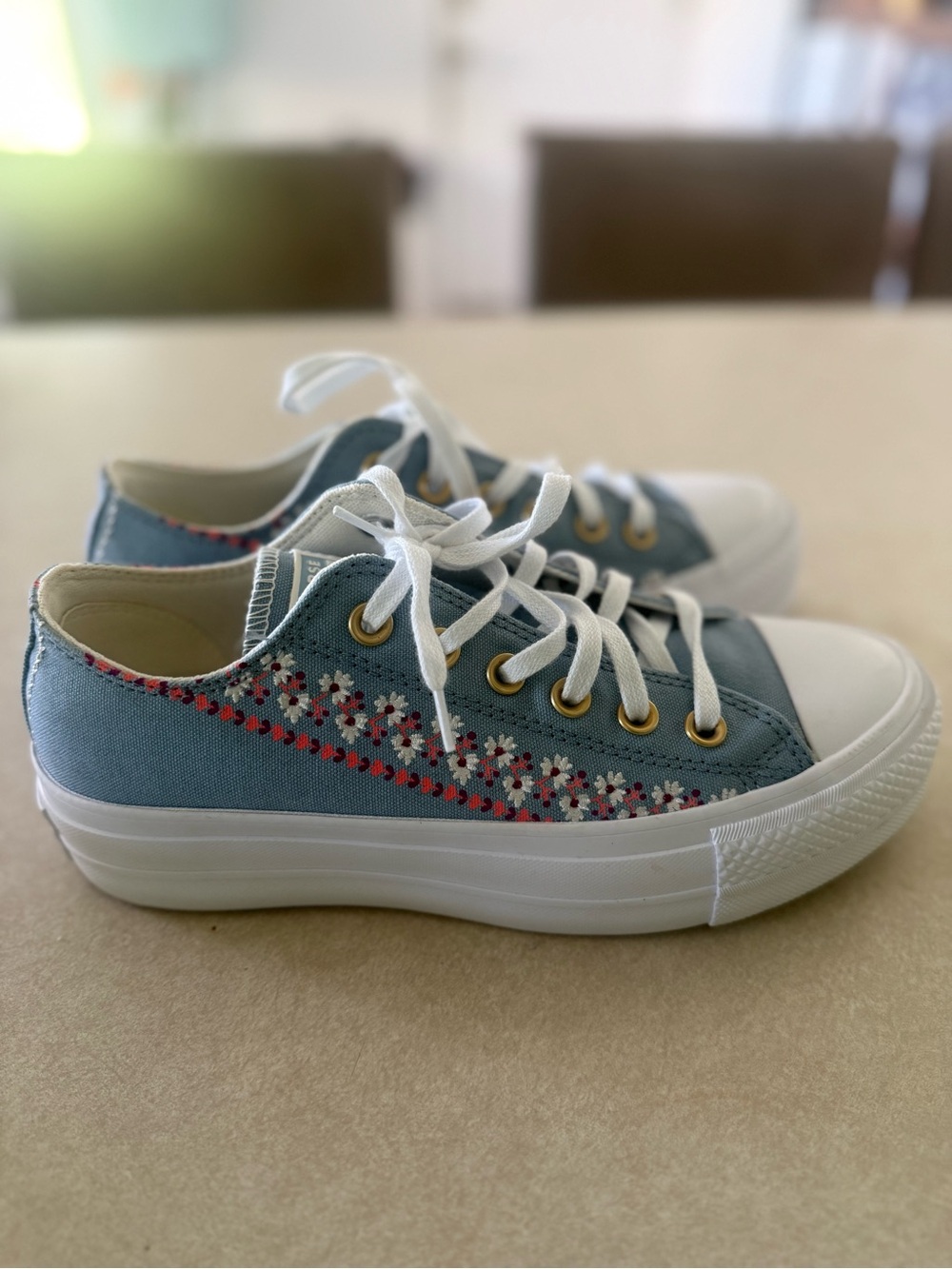 Converse Chuck Taylor All Star Lift Low  'free spirit florals'